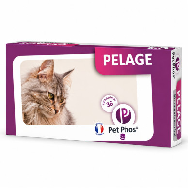 Pet Phos Felin Pelage Ceva - Supliment Pentru Pisici 3x12 Tablete